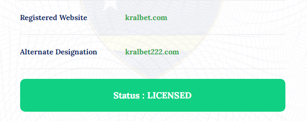 kralbet-lisans